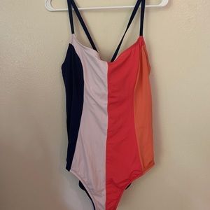 One piece bathing suit